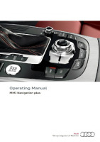 Audi A4 S4 MMI Navigation Plus - Owners Manual 2016 EN